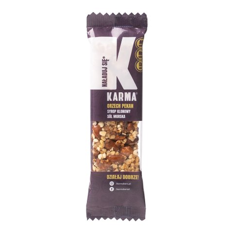 LUZ: Baton pekan, syrop klonowy, sól morska 40 g