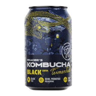 LUZ: Prager's kombucha black 330 ML