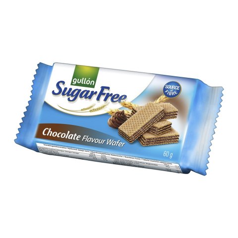 LUZ: Wafle czekoladowe bez dodatku cukru 60 g