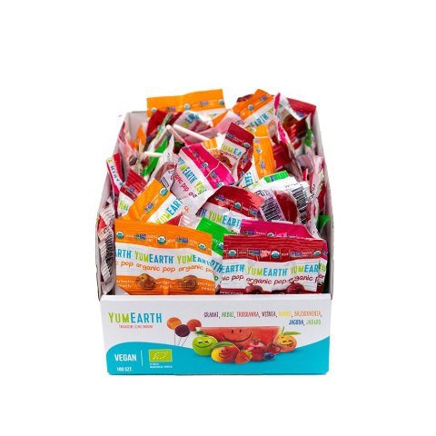 Lizak owocowy BIO 100 szt