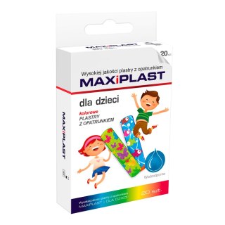 MAXIPLAST DLA DZIECI PLASTRY Z OPATRUNKIEM