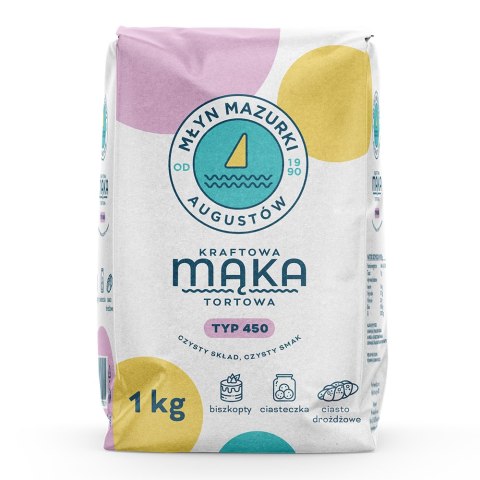 Mąka kraftowa pszenna typ 450 1 kg