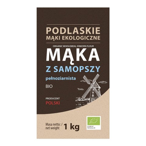 Mąka z samopszy pełnoziarnista BIO 1 kg