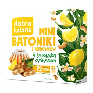 Mini batoniki babka cytrynowa bez dodatku cukru 102 g