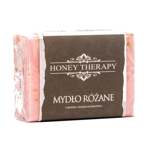 Mydło różane z miodem i olejkiem migdałowym 100 g