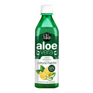 Napój aloesowy cytryna i matcha 500 ml
