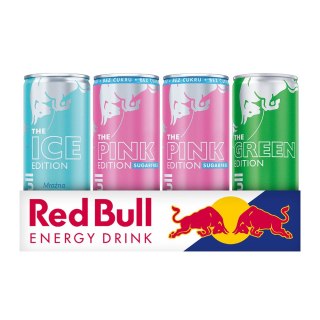 Napój energetyczny Mix Tray: Ice, Pink SF, Green