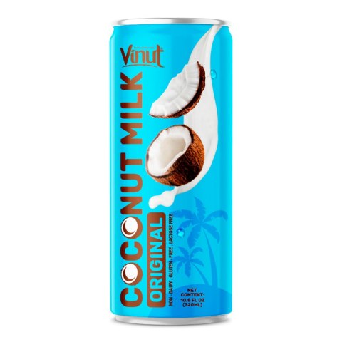 Napój na bazie wody kokosowej w ekstraktem z miąższu z kokosa 320 ml