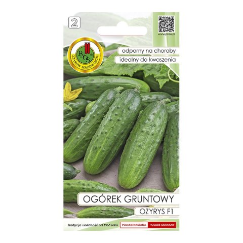 Nasiona Ogórek gruntowy Ozyrys F1 2 g