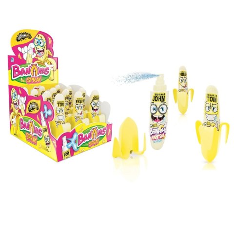 Płynne słodycze smak i kształt banana 25 ml