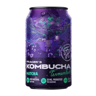 LUZ: Prager's kombucha MATCHA 330ml