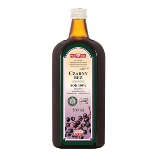 Sok Czarny Bez 100% 500 ml