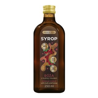 Syrop z owoców róży z inuliną i miodem 250 ml