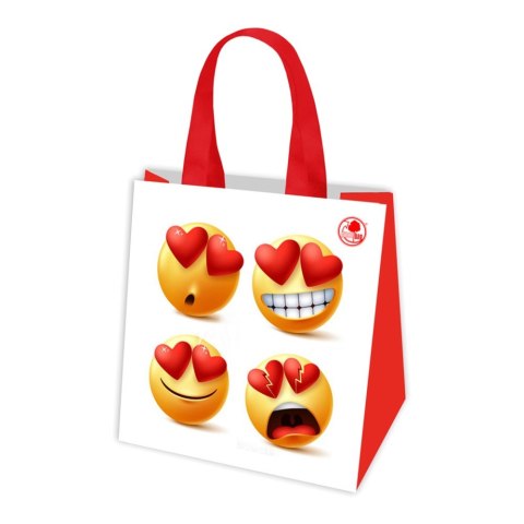 Torba PP wielokrotnego użytku EMOTIKON 34X34X22