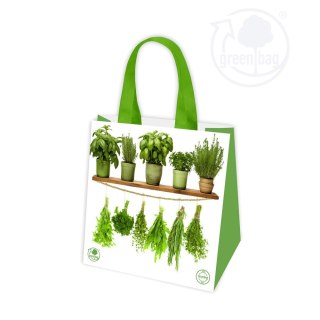 Torba PP wielokrotnego użytku ZIOŁA 34x34x18