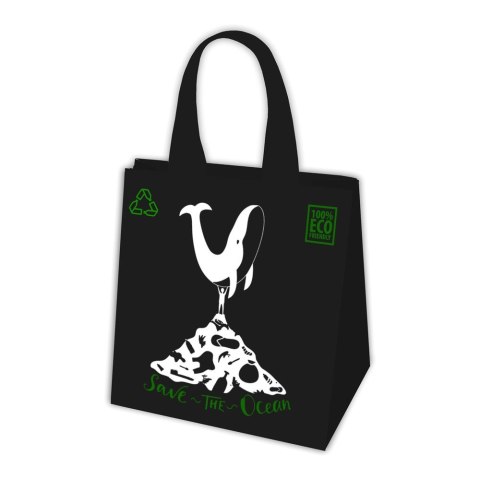 Torba soniczna wielokrotnego użytytku SAVE THE OCEAN 34x36x20