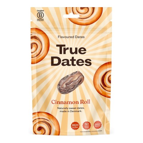 True Dates - daktyle o smaku ciasteczka cynamonowego bez dodatku cukru 100g