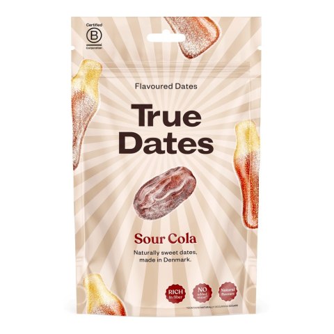 True Dates - daktyle o smaku kwaśnej coli bez dodatku cukru 100g