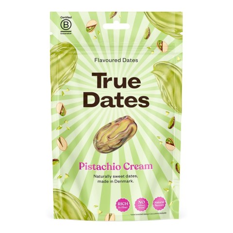 True Dates - daktyle o smaku pistacji bez dodatku cukru 100g