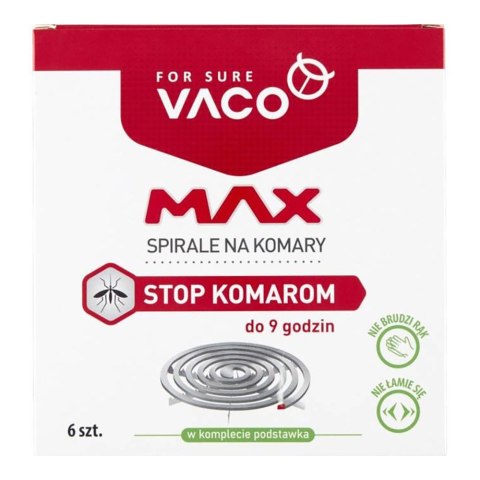 VACO MAX Spirale na komary 6szt