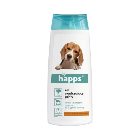 Happs Żel myjący do zwalczania pcheł i ich larw w otoczeniu 150ml