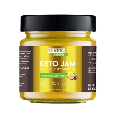 BeKeto Keto Dżem Mango Marakuja 200 g