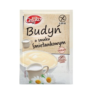 Budyń o smaku śmietankowym bezglutenowy bez dodatku cukru 40 g