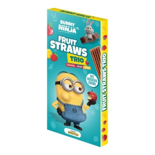 Bunny Ninja FRUIT TRIO STRAWS MINIONKI 48 g