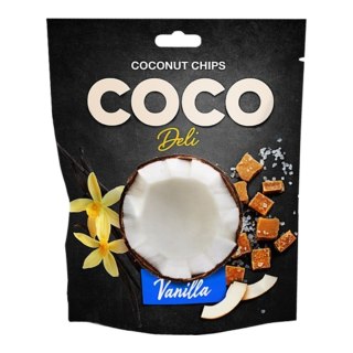 COCO Deli chipsy kokosowe wanilia i słony karmel 30g