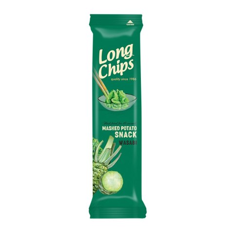 Chipsy ziemniaczane o smaku wasabi 75 g