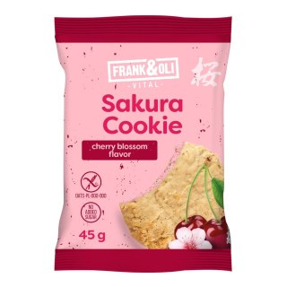 Ciasteczko owsiane z nadzieniem o smaku kwiatu wiśni 45 g