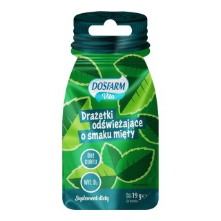 Dosfarm Vita Drażetki odświeżające o smaku mięty 19 g
