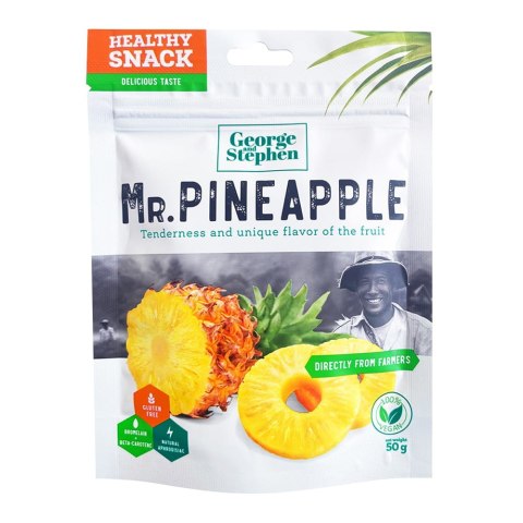 GEORGE & STEPHEN suszone owoce Mr.Ananas 50g