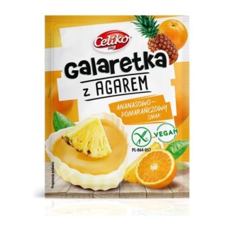 Galaretka z agarem o smaku anananasowo-pomarańczowym 45 g
