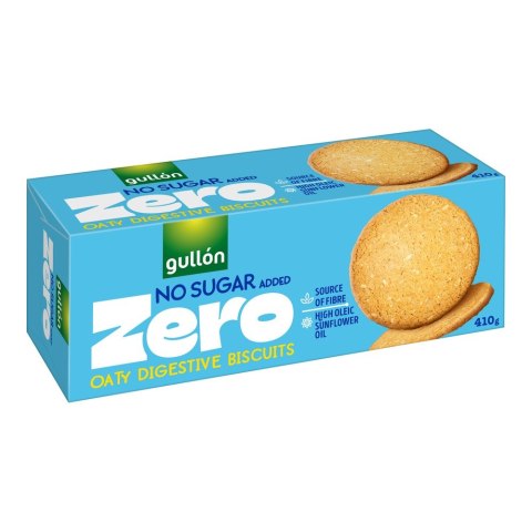 Gullón Ciasteczka owsiane bez dodatku cukrów 410 g