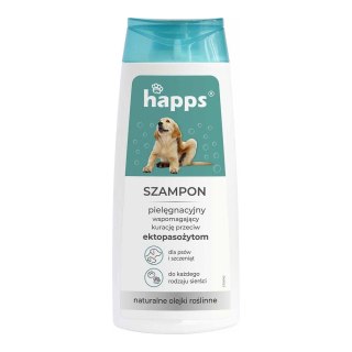 Happs Szampon pielęgnacyjny przeciw ektopasożytom dla psów i szczeniąt 200ml