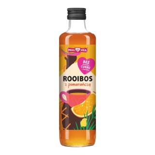 Herbata Rooibos z pomarańczą 250ml