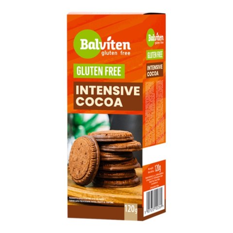 Herbatniki intensive cocoa bezglutenowe 120 g