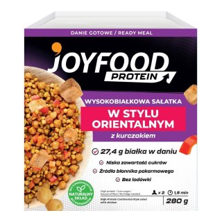 JOYFOOD Wysokobiałkowa sałatka w stylu orientalnym z kurczakiem 280 g