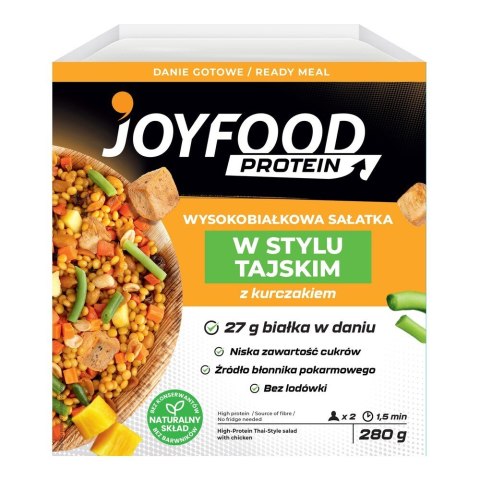 JOYFOOD Wysokobiałkowa sałatka w stylu tajskim z kurczakiem 280 g