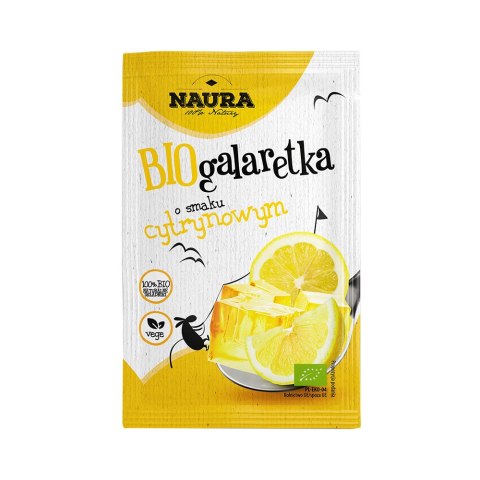LUZ: Galaretka o smaku cytrynowym BIO 38 g