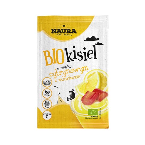 LUZ: Kisiel o smaku cytrynowo-rabarbarowym BIO 38 g