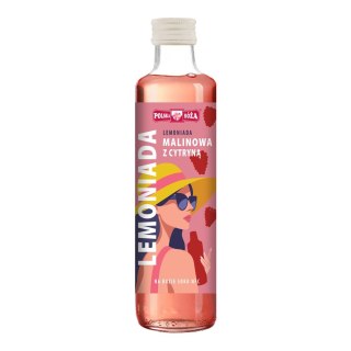 Lemoniada malinowa z cytryną 250ml