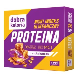 Mini batoniki PROTEINA IG36 z MCT o smaku karmelu 102g
