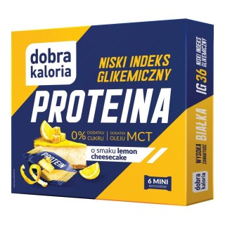 Mini batoniki PROTEINA IG36 z MCT o smaku lemon cheesecake 102g