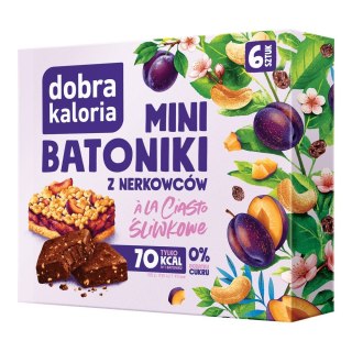 Mini batoniki z nerkowców a'la ciasto śliwkowe bez dodatku cukru 102 g