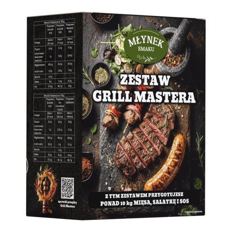 Młynek smaku Zestaw Grill Mastera 420 g