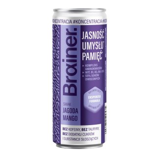 Napój Brain Drink Jagoda Mango suplement diety puszka 250ml