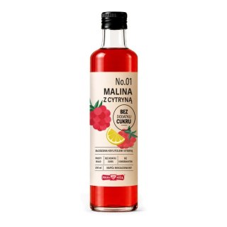 Napój No.01 Malina z cytryną bez dodatku cukru 250 ml