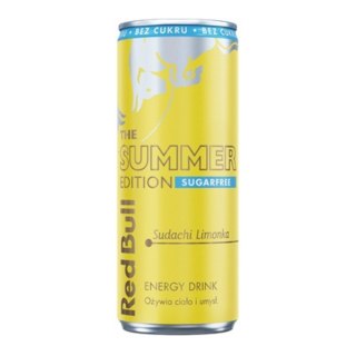 Napój energetyczny Summer Sudachi Limonka Sugarfree puszka 250 ml
